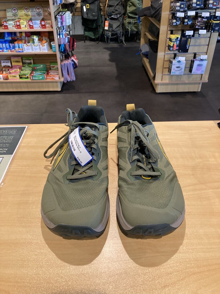 Altra Lone Peak 9, Green/Yellow, Men's 12
