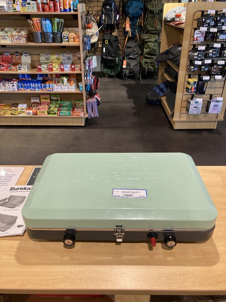 Eureka Ignite Camp Stove, Green/Grey 2 Burner