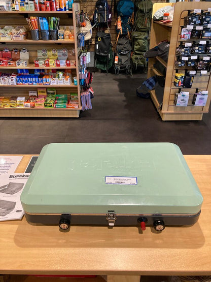 Eureka Ignite Camp Stove, Green/Grey 2 Burner
