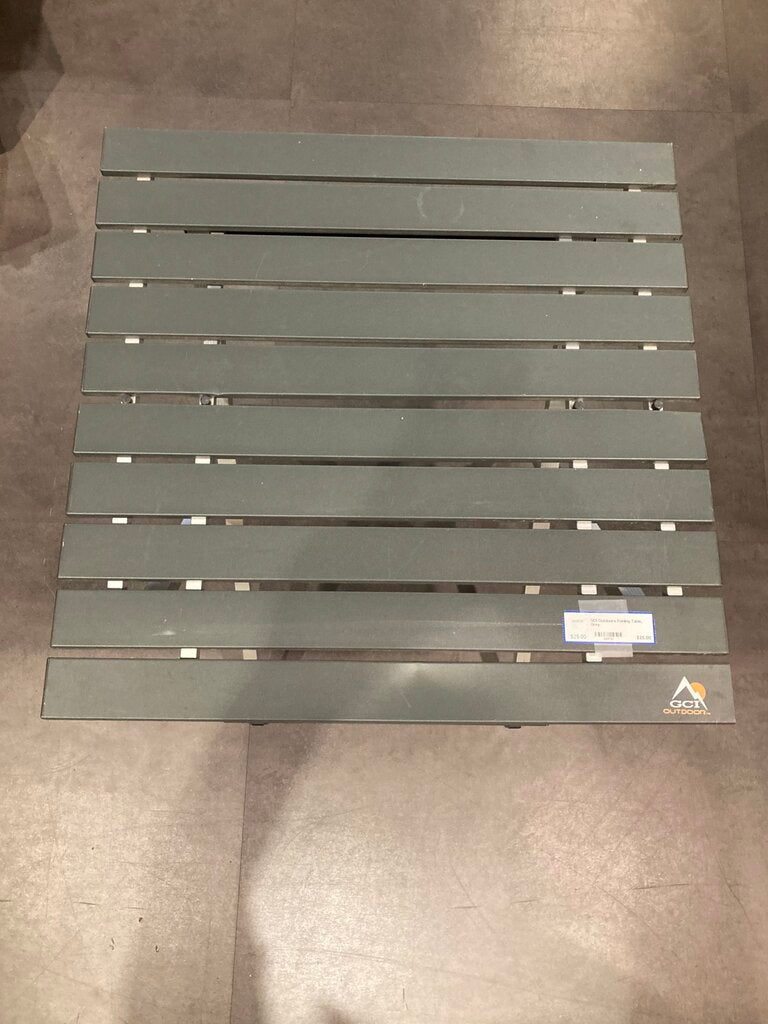 GCI Outdoors Folding Table, Grey