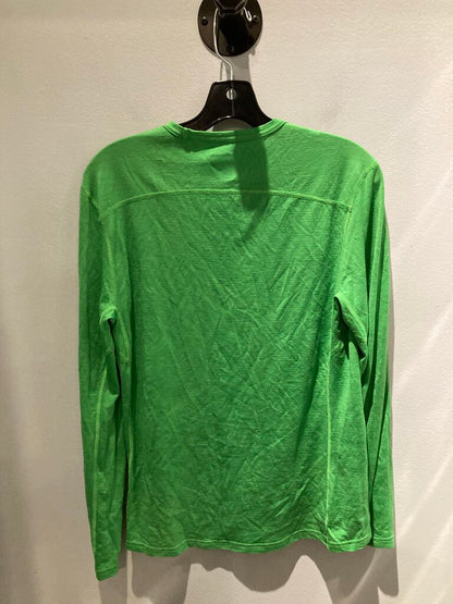 Icebreaker LS Crew, Green, Men's M
