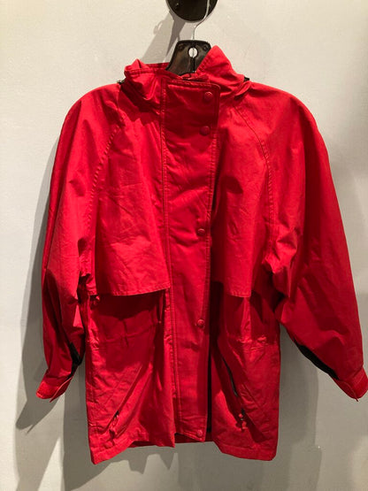 Eddie Bauer Rain Jacket, Red, Women's S