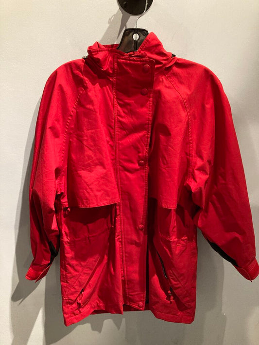 Eddie Bauer Rain Jacket, Red, Women's S