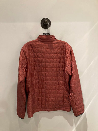 Patagonia Full Zip Nano Puff Jacket, Maroon, Men's M
