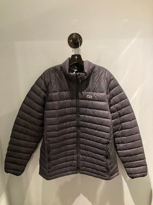 Outdoor Research Transcendent Down Jacket, Black, Men's XL
