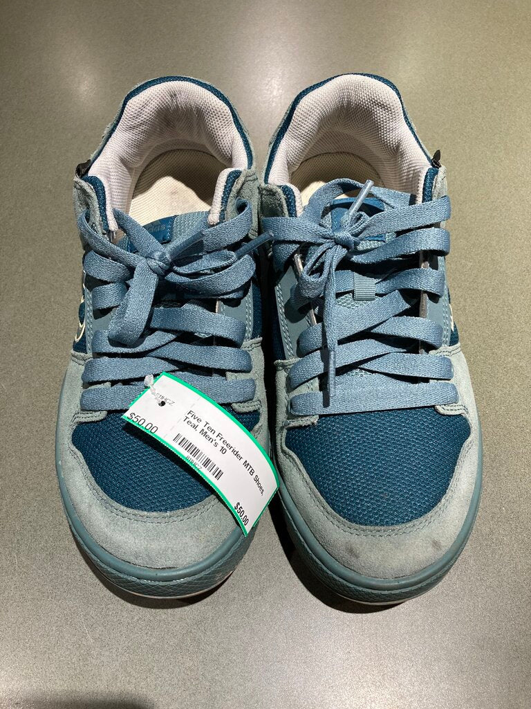 Five Ten Freerider MTB Shoes, Teal, Men's 10