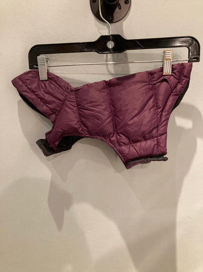 Puffy Dog Sweater, Purple/Black, XS