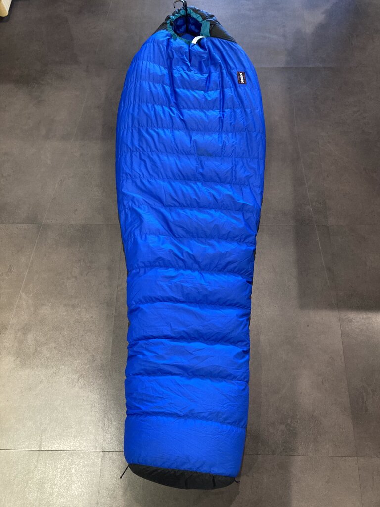 Marmot Pinnacle Long Sleeping Bag, Blue/Black, 15deg