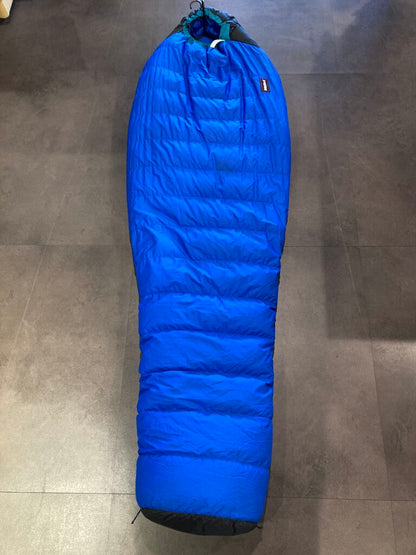 Marmot Pinnacle Long Sleeping Bag, Blue/Black, 15deg