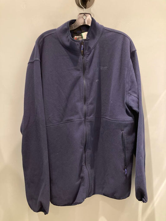 Marmot Fleece Zip, Blue, XXL