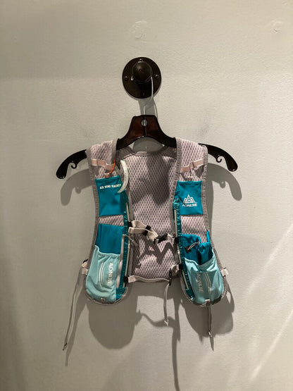 Aonijie Air Wind Tracker Running Vest, Teal/Grey