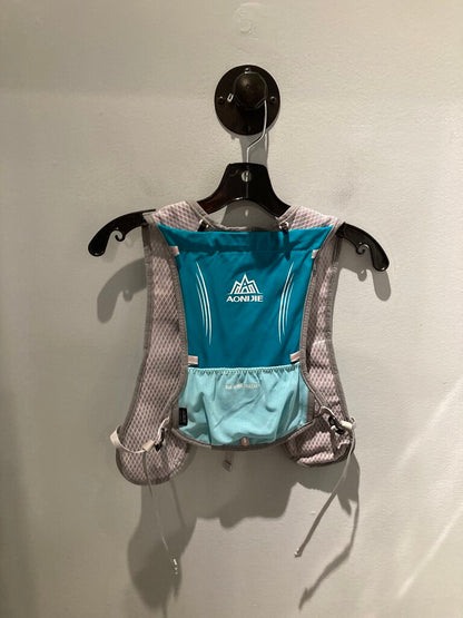 Aonijie Air Wind Tracker Running Vest, Teal/Grey