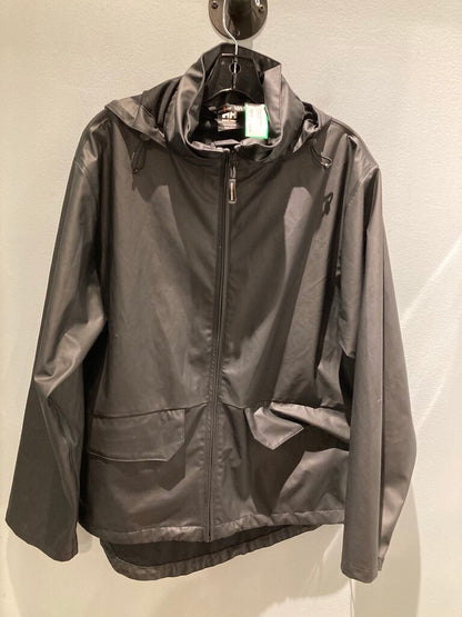 Helly Hansen Rain Jacket, Black, Women's M