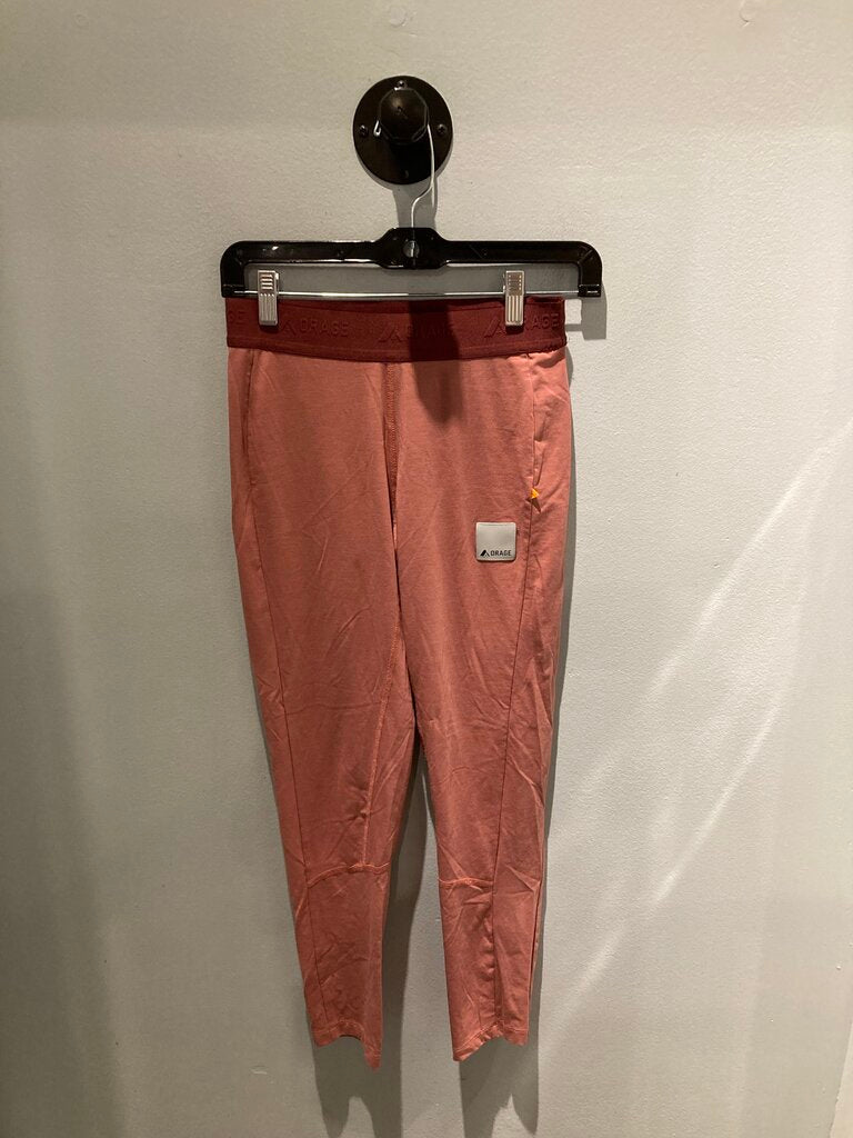Orage Baselayer Tights, Rose, Women's S