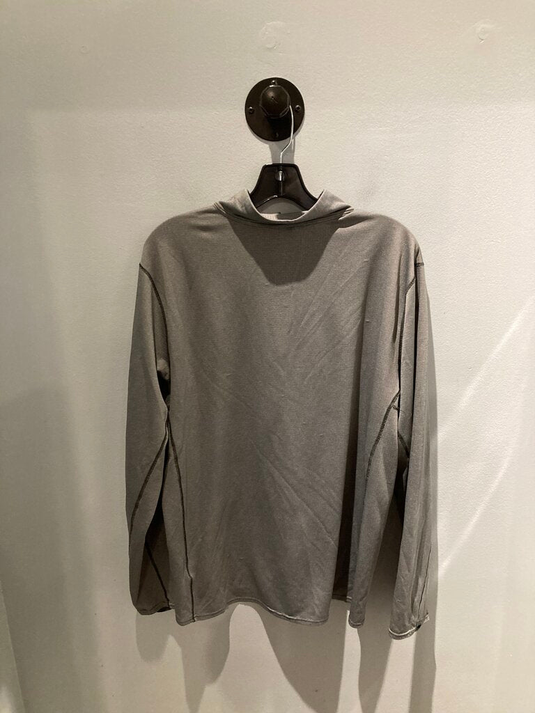 Patagonia 1/2 Zip Capilene, Grey, Men's XL