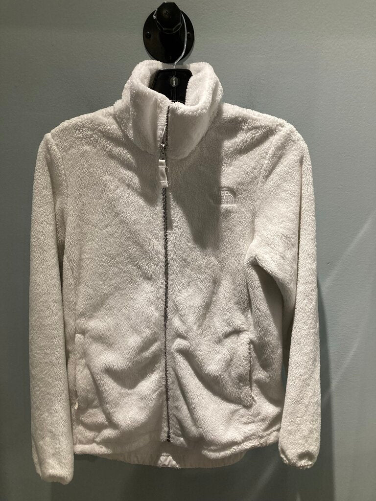 The North Face Full Zip Fleece, White, Women's S