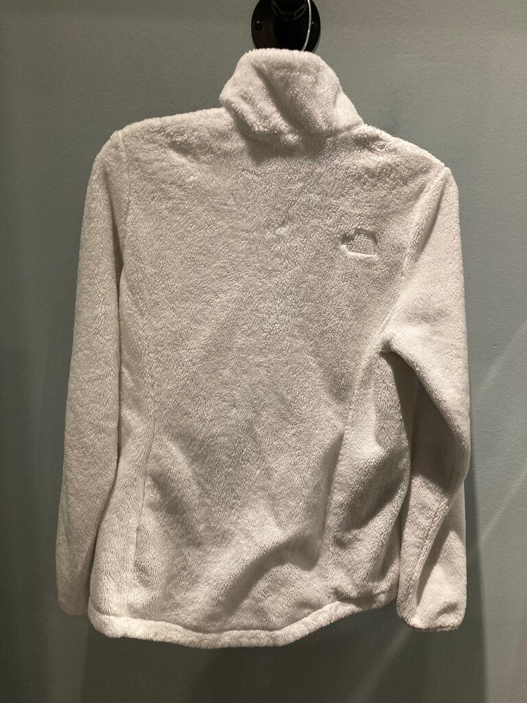 The North Face Full Zip Fleece, White, Women's S