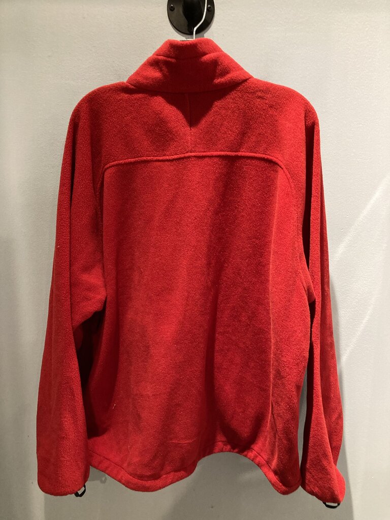Marmot Full Zip Fleece, Red, Men's XL
