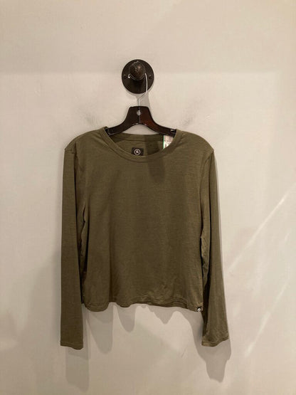 Backcountry LS Crew, Green, Women's L