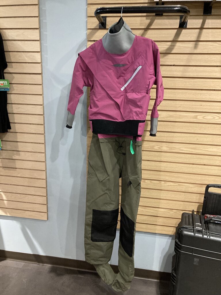 Unbranded Dry Suit, Pink/Grey, S