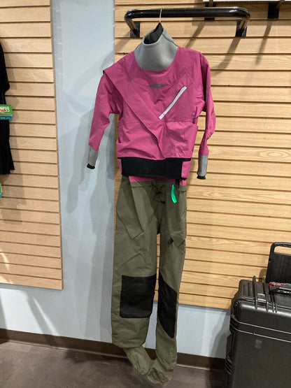 Unbranded Dry Suit, Pink/Grey, S