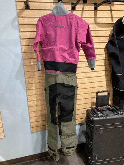 Unbranded Dry Suit, Pink/Grey, S