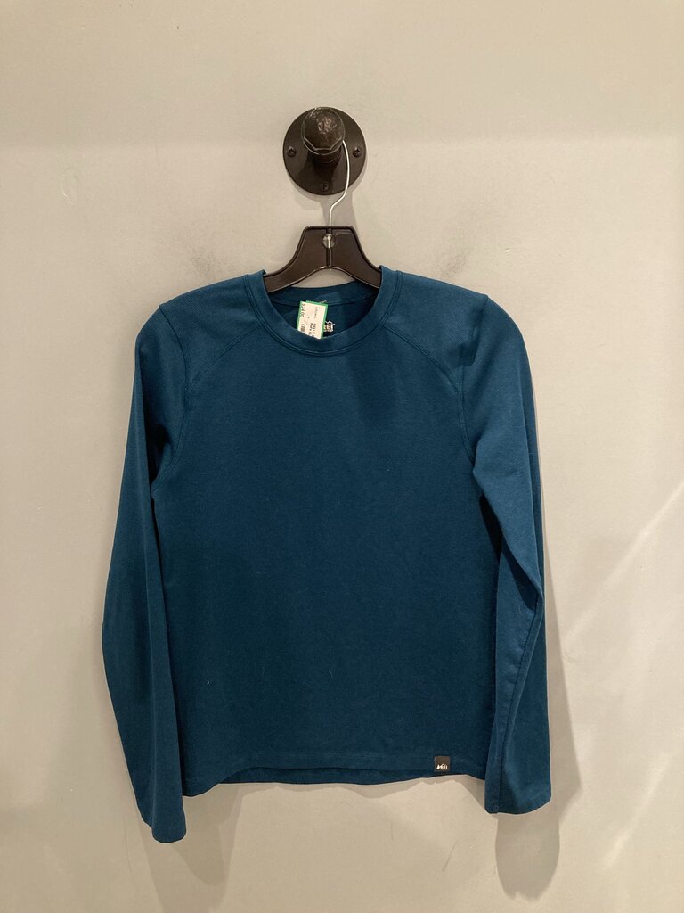 REI LS Baselayer Shirt, Teal, Kid's XL