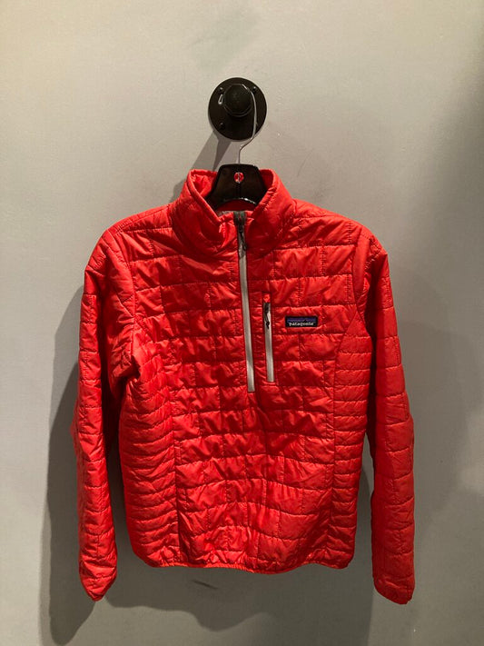 Patagonia Nano Puff 1/2 Zip Pullover, Red, Women's S