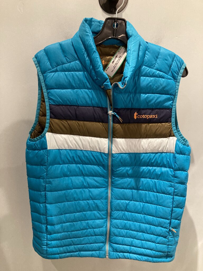 Cotopaxi Fuego Down Vest, Blue/Green, Men's M