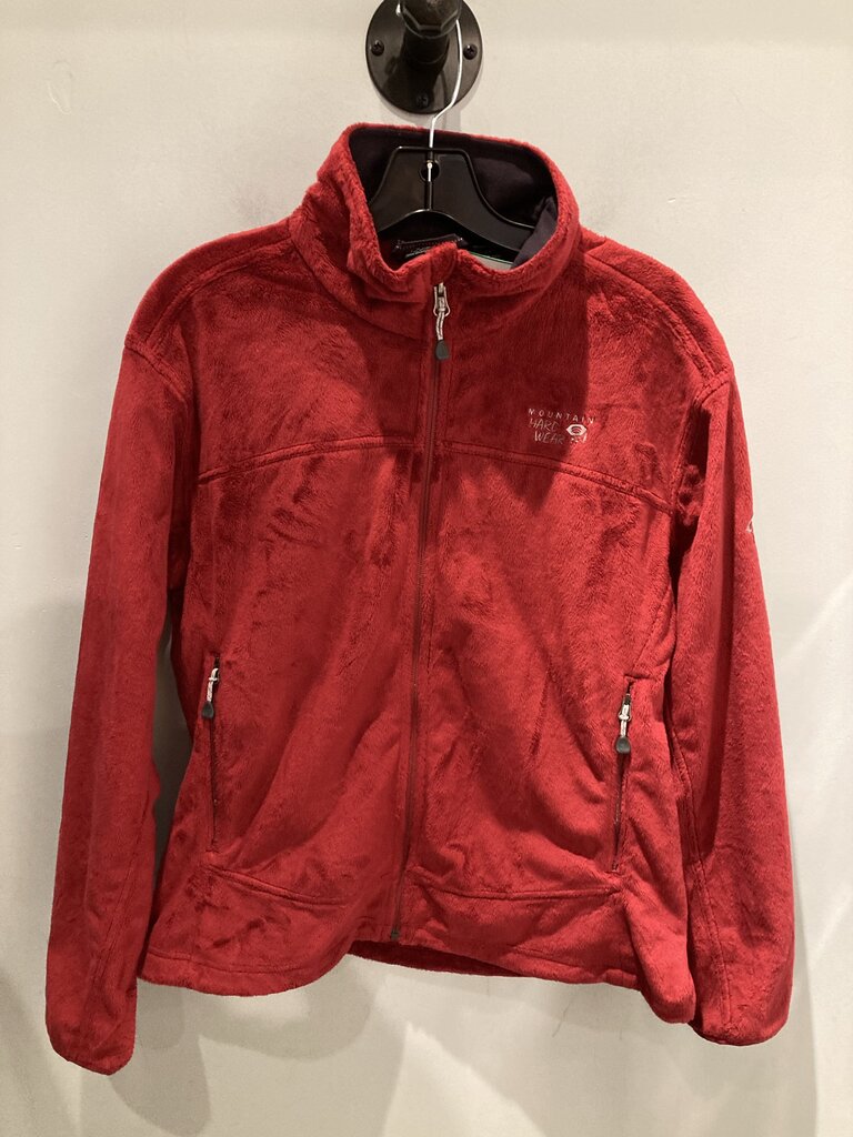 Mountain Hardwear Fleece Jacket, Red, Women's L