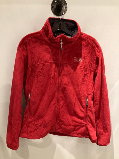 Mountain Hardwear Fleece Jacket, Red, Women's L