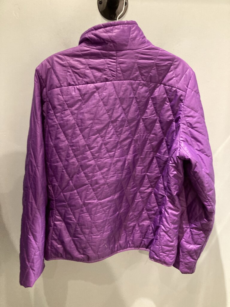 Patagonia 1/2 Zip Insulated Pullover, Purple, Women's L