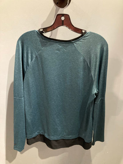 Columbia LS Crew, Green/Black, Women's L