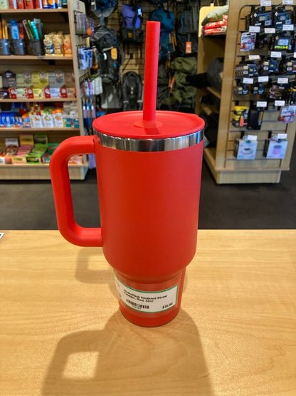 Hydroflask Insulated Straw Tumbler, Red, 32oz