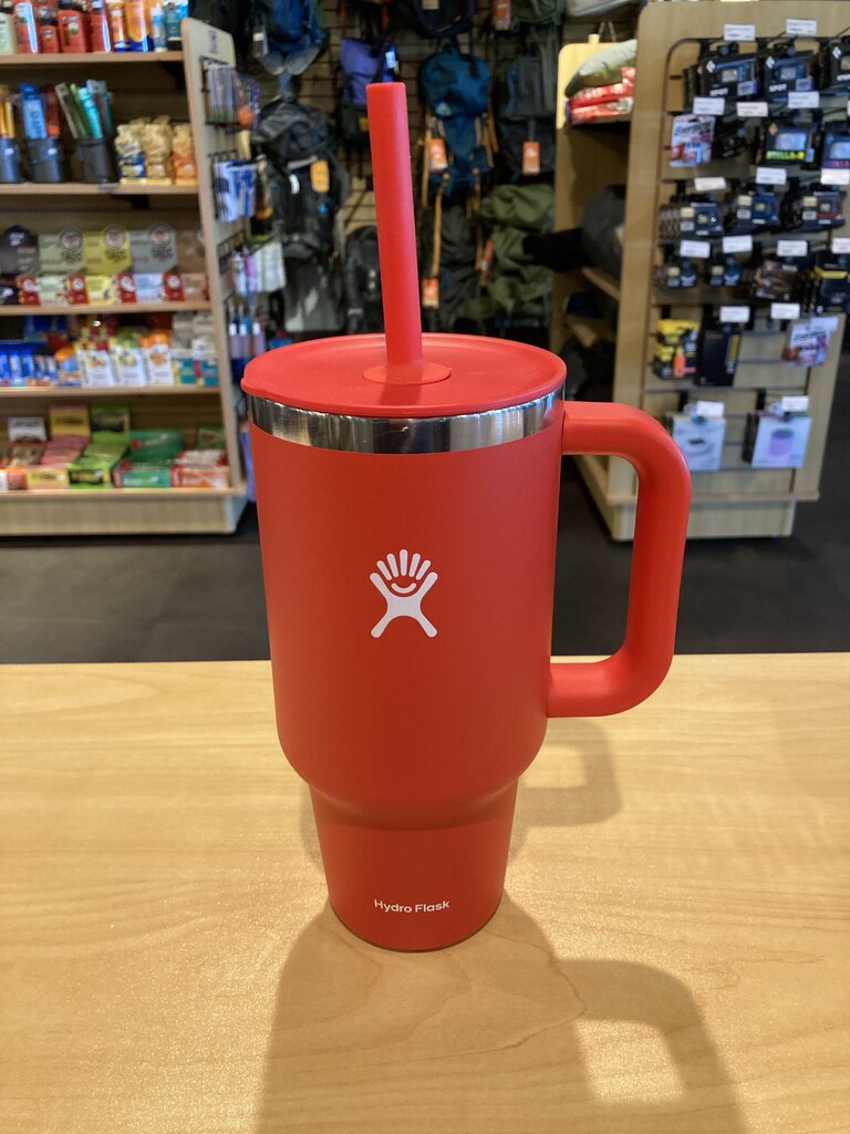 Hydroflask Insulated Straw Tumbler, Red, 32oz