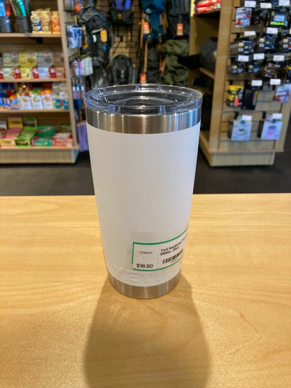 Yeti Insulated Tumbler w/ Lid, White, 20oz