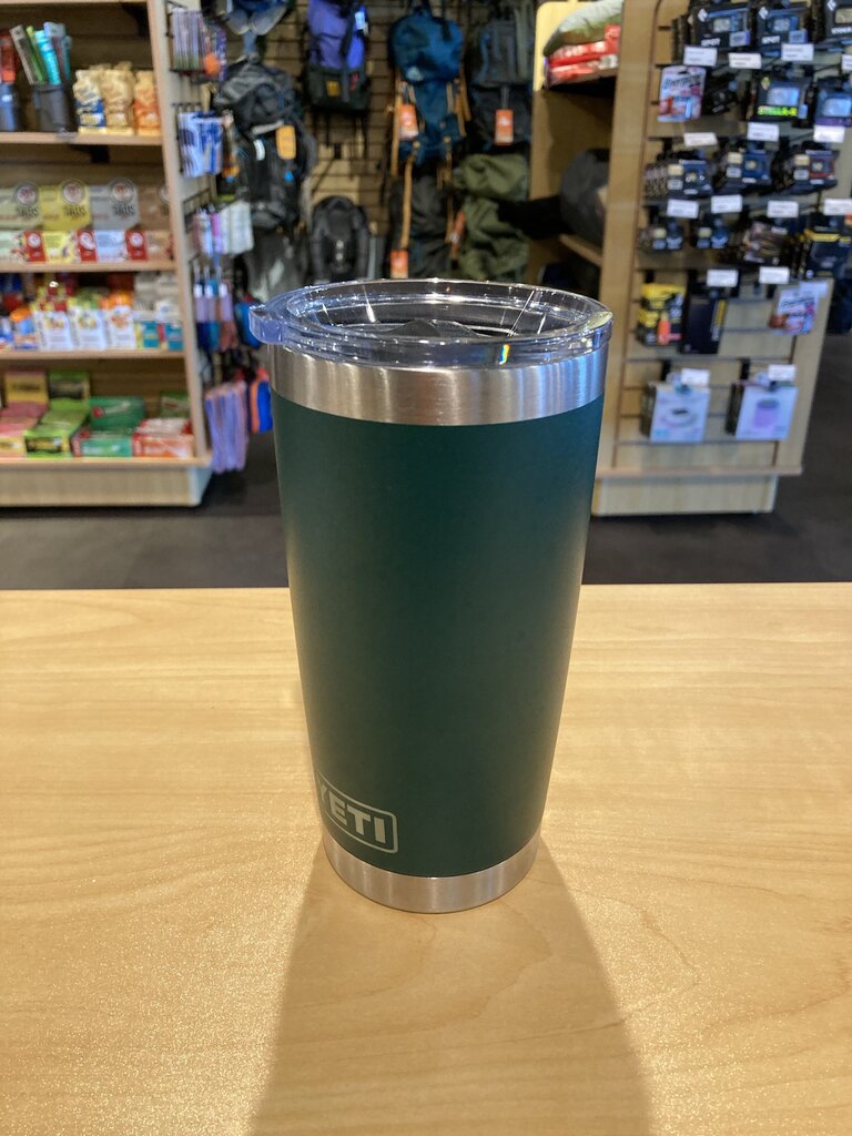 Yeti Insulated Tumbler w/ Lid, Green, 20oz