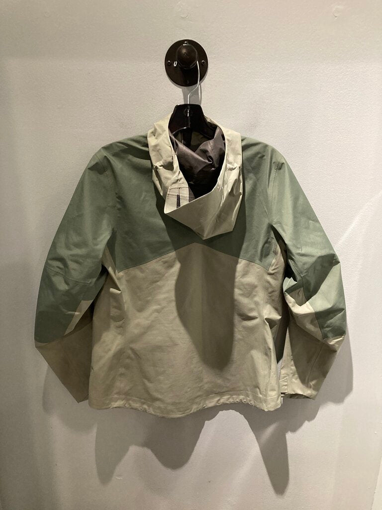 REI Rain Jacket, Green/Grey, Women's S