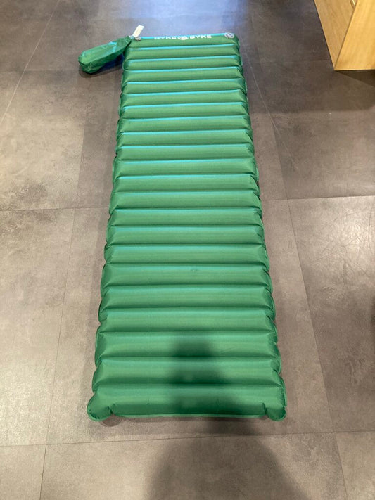 Hyke Byke Inflatable Sleeping Pad, Green