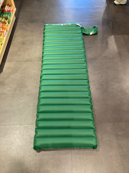 Hyke Byke Inflatable Sleeping Pad, Green