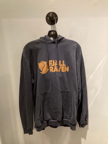 Fjallraven Pullover Hoody, Blue/Brown, Men's L