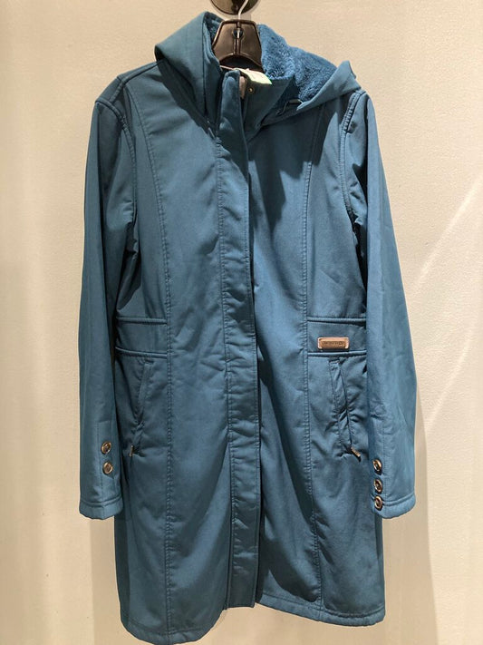 Merrell Fleece Lined Trench Coat, Blue, Women's L
