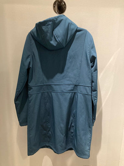 Merrell Fleece Lined Trench Coat, Blue, Women's L