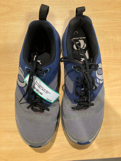 Pearl iZumi Low Shoes, Gray/Blue, Men's 10?