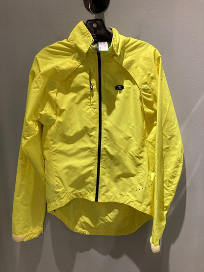 Sugoi Convertible Wind Jacket, Yellow, Men's M