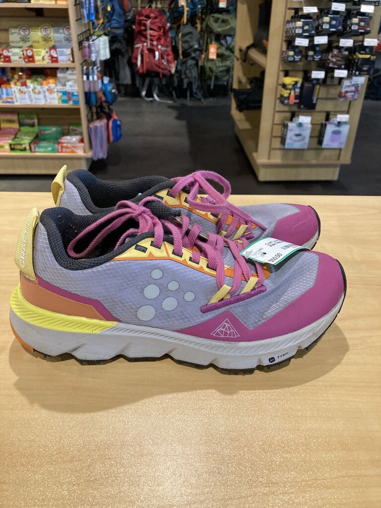 Craft Low Hiker, Pink/Yellow/Orange, Women's 6.5