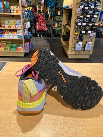 Craft Low Hiker, Pink/Yellow/Orange, Women's 6.5