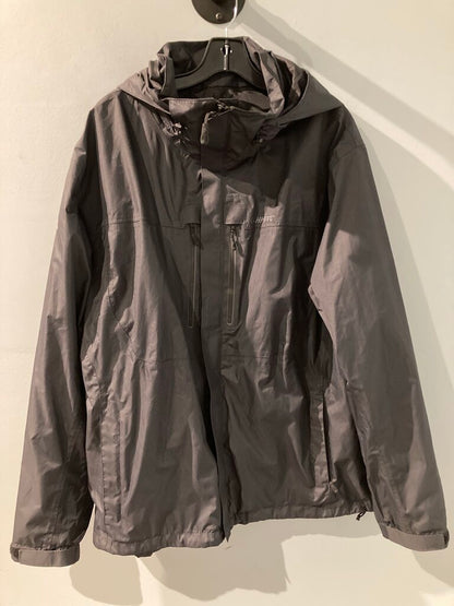 Hi-Tec Rain Jacket, Dark Grey, Men's XL