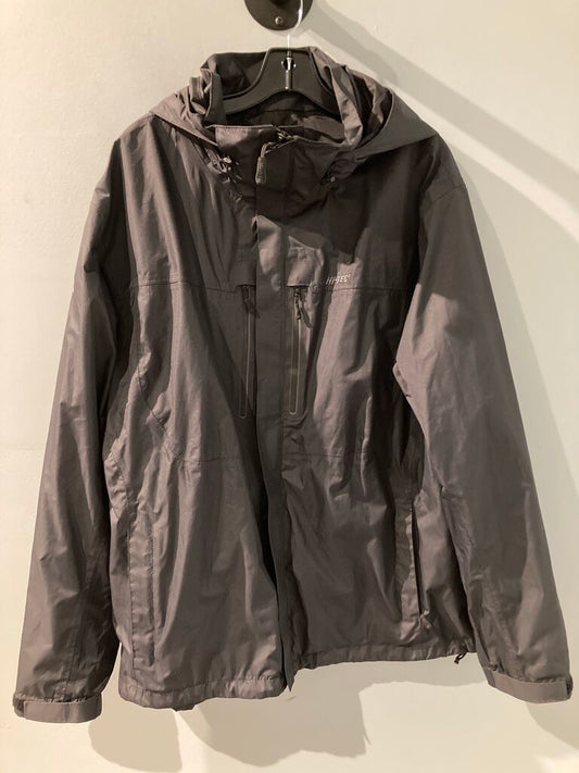 Hi-Tec Rain Jacket, Dark Grey, Men's XL