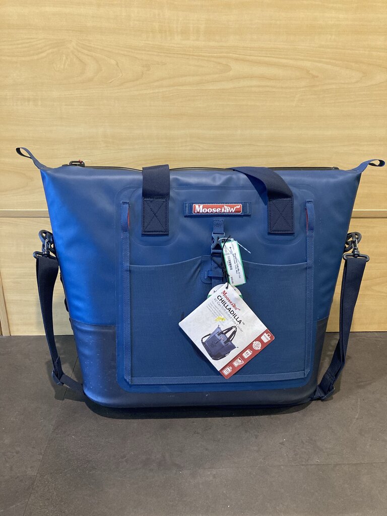 Moosejaw Chilladilla 42 Can Soft Cooler Tote, Blue